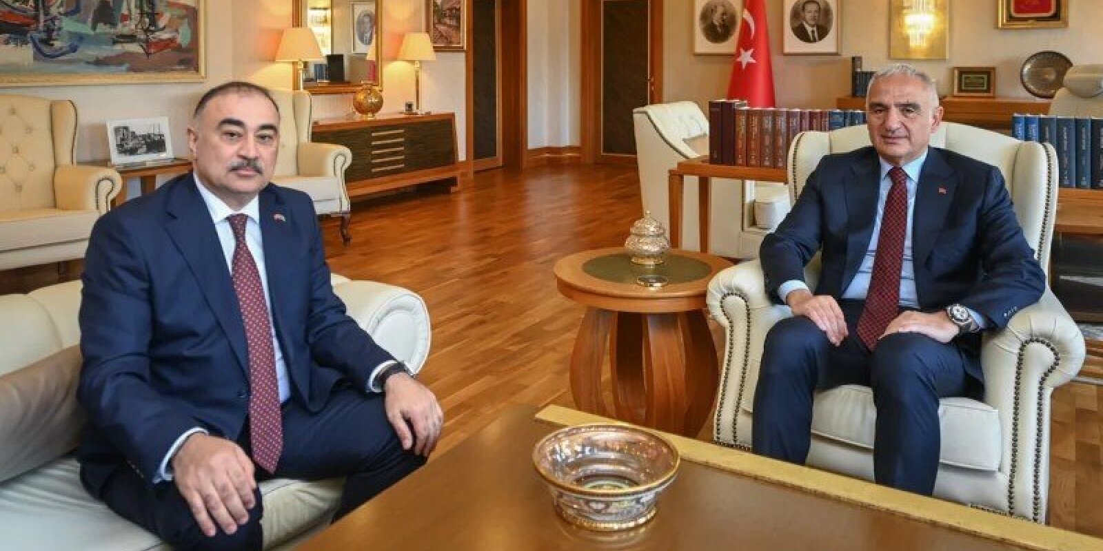 Türkiyə ilə mədəniyyət sahəsində əməkdaşlıq müzakirə edildi