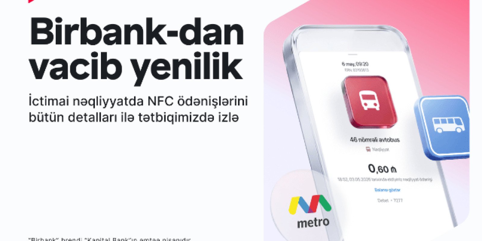 Bir ekosistemi ictimai nəqliyyatda xarici kartlar üçün NFC ödənişlərini aktivləşdirdi