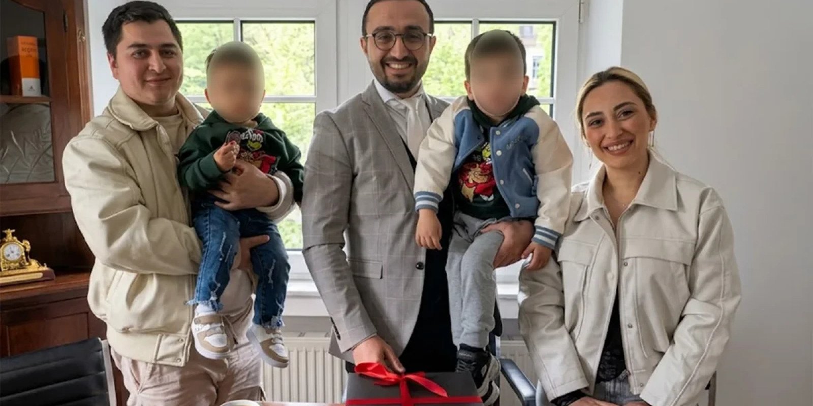 Azərbaycanlı ailənin övladlarını geri qaytarıldılar