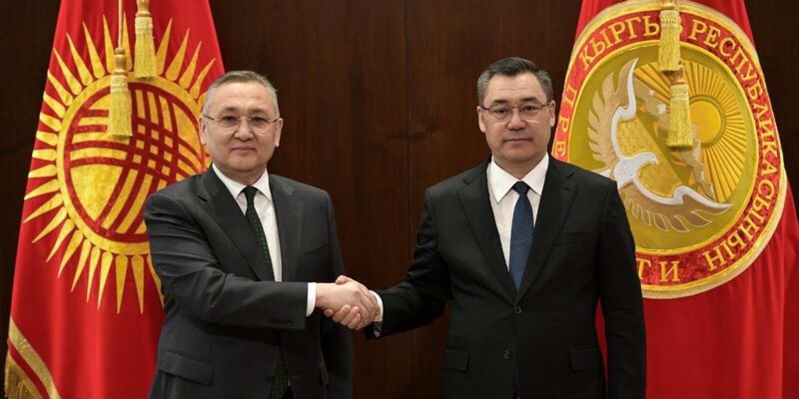Japarov Masadıkovu qəbul etdi
