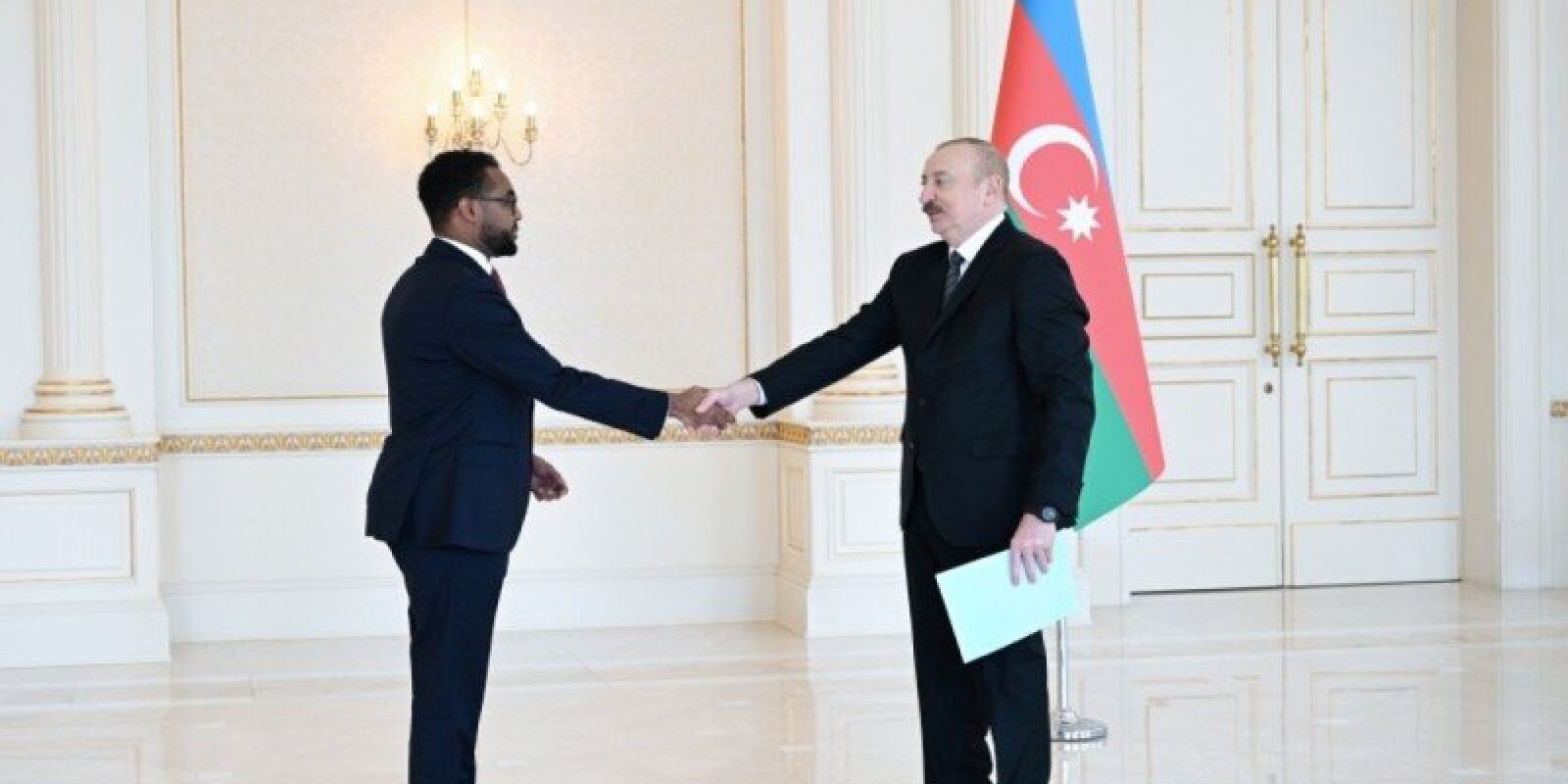 İlham Əliyev Somali səfirini qəbul edib - FOTOLAR