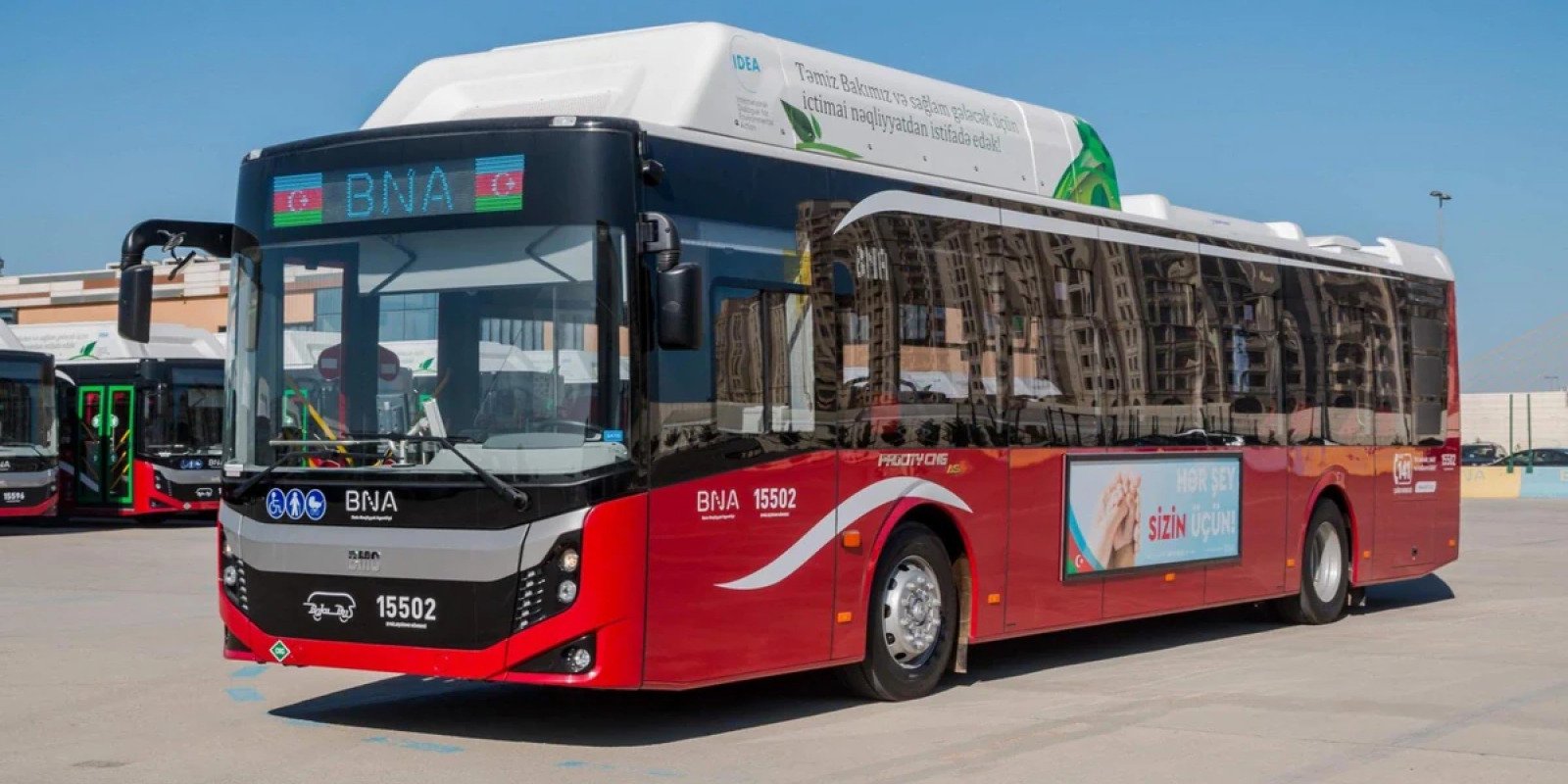 Kürdəxanını "8-ci km" bazarı ilə əlaqələndirən avtobuslar yenilənir