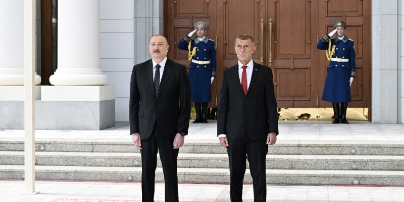 Qəbələdə Andrey Babişin rəsmi qarşılanma mərasimi olub - FOTO