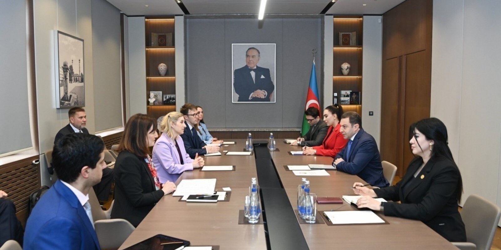 Azərbaycanla ABŞ arasında Strateji Tərəfdaşlıq Xartiyasının icrası üzrə məsələlər müzakirə olunub