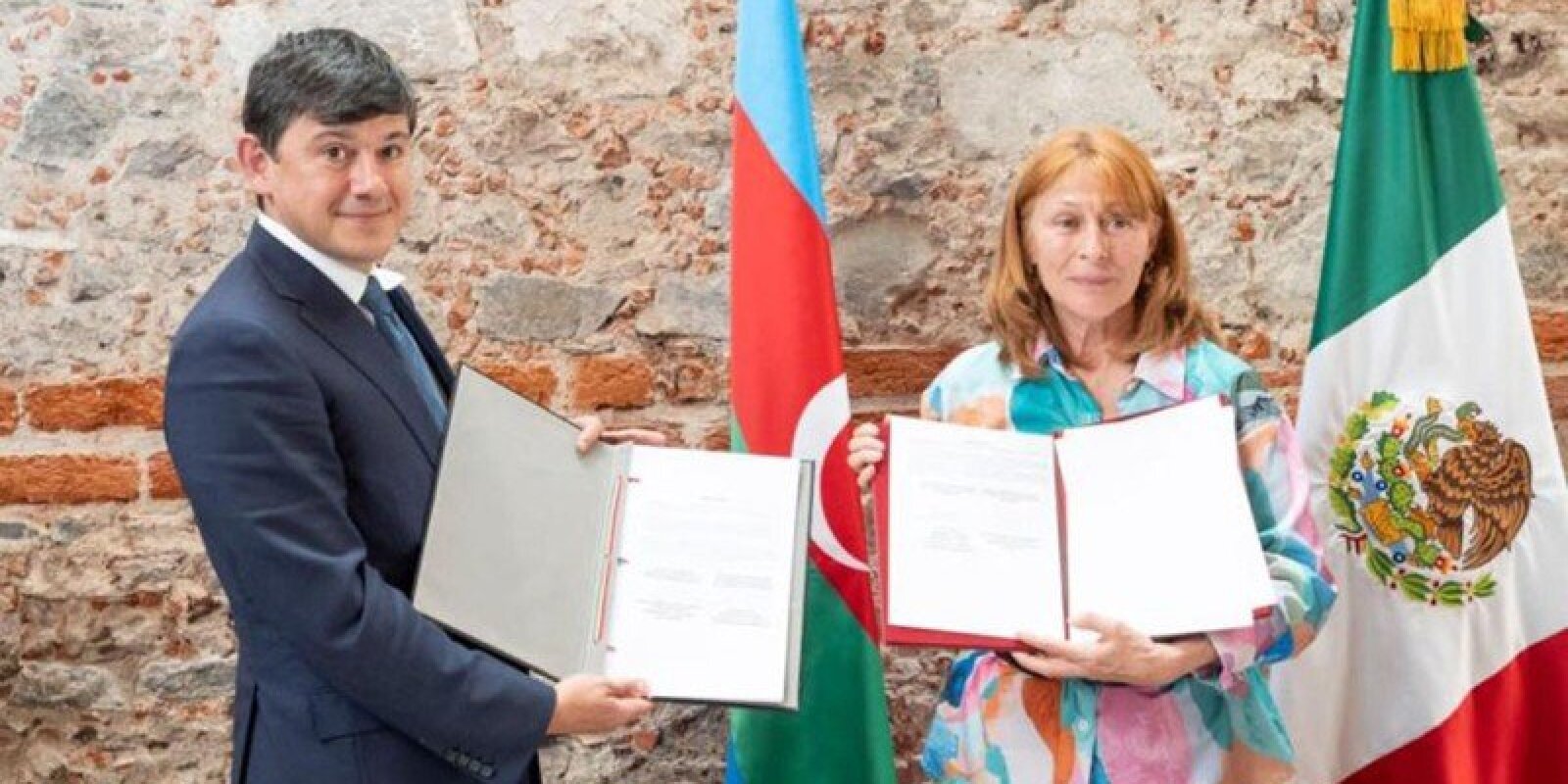 Azərbaycanla Meksika arasında memorandum imzalandı - Fotolar