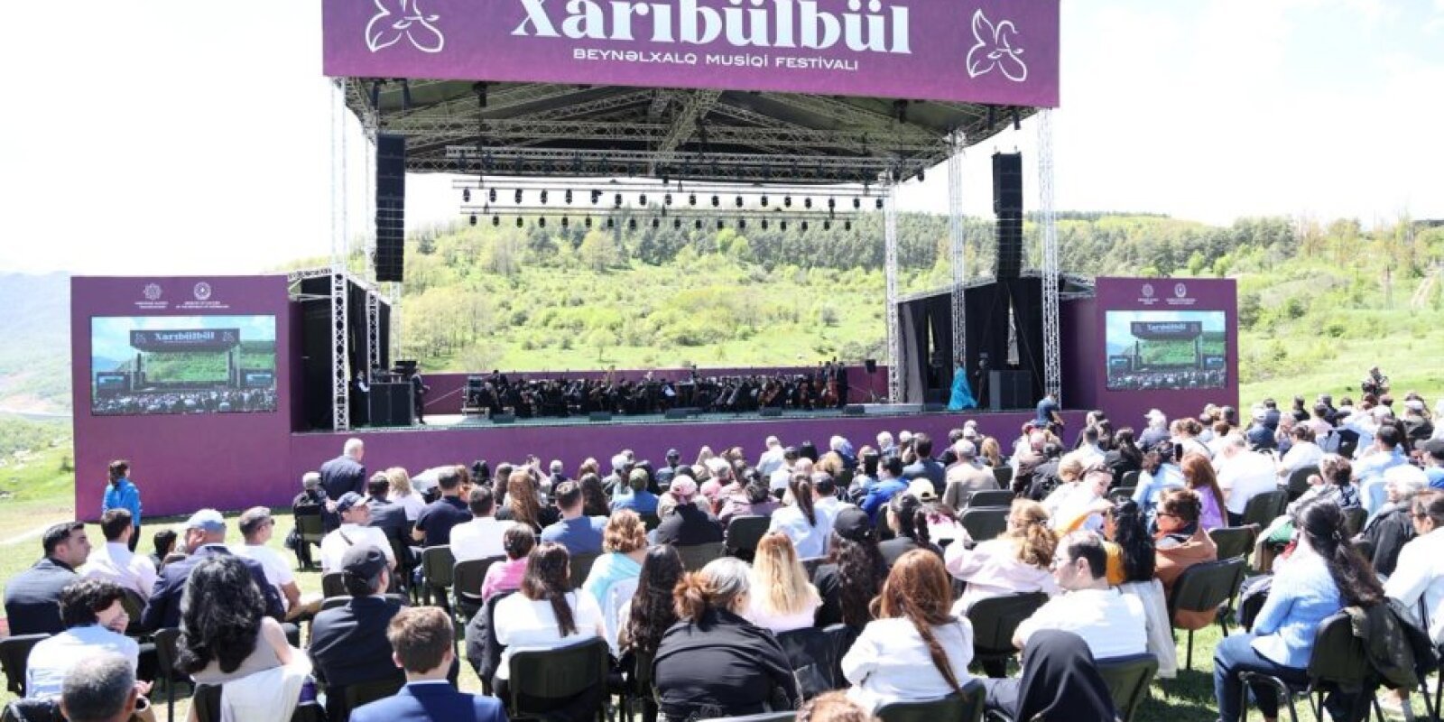 Şuşada “Xarıbülbül” IX Beynəlxalq Musiqi Festivalı başlayıb