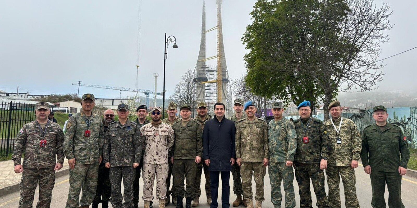 Hikmət Hacıyev Şuşada hərbi attaşelərlə