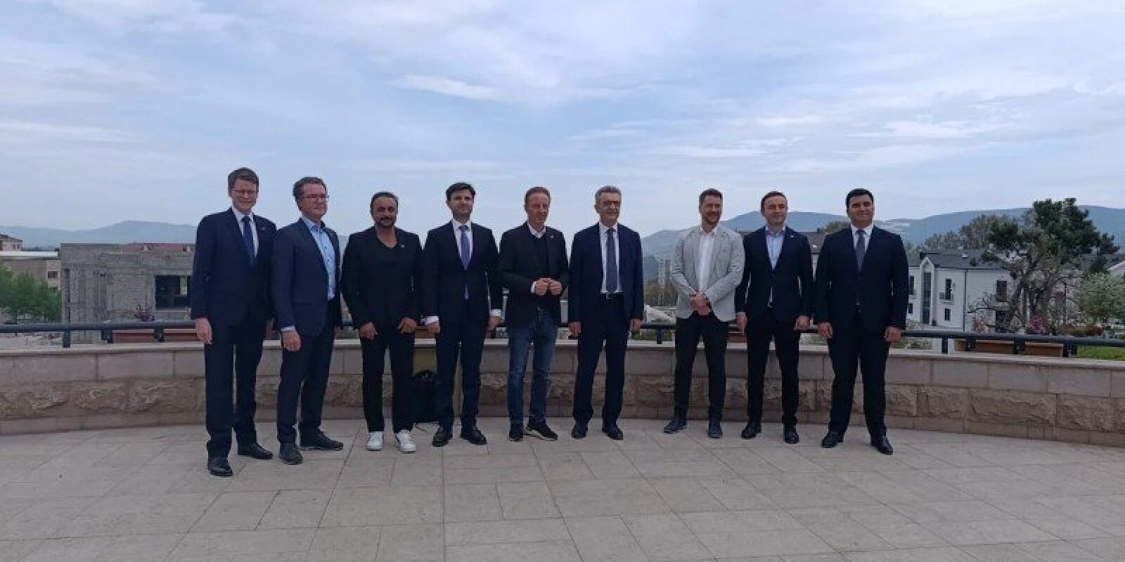 Alman diplomatları Xankəndi ilə tanış oldular - FOTO