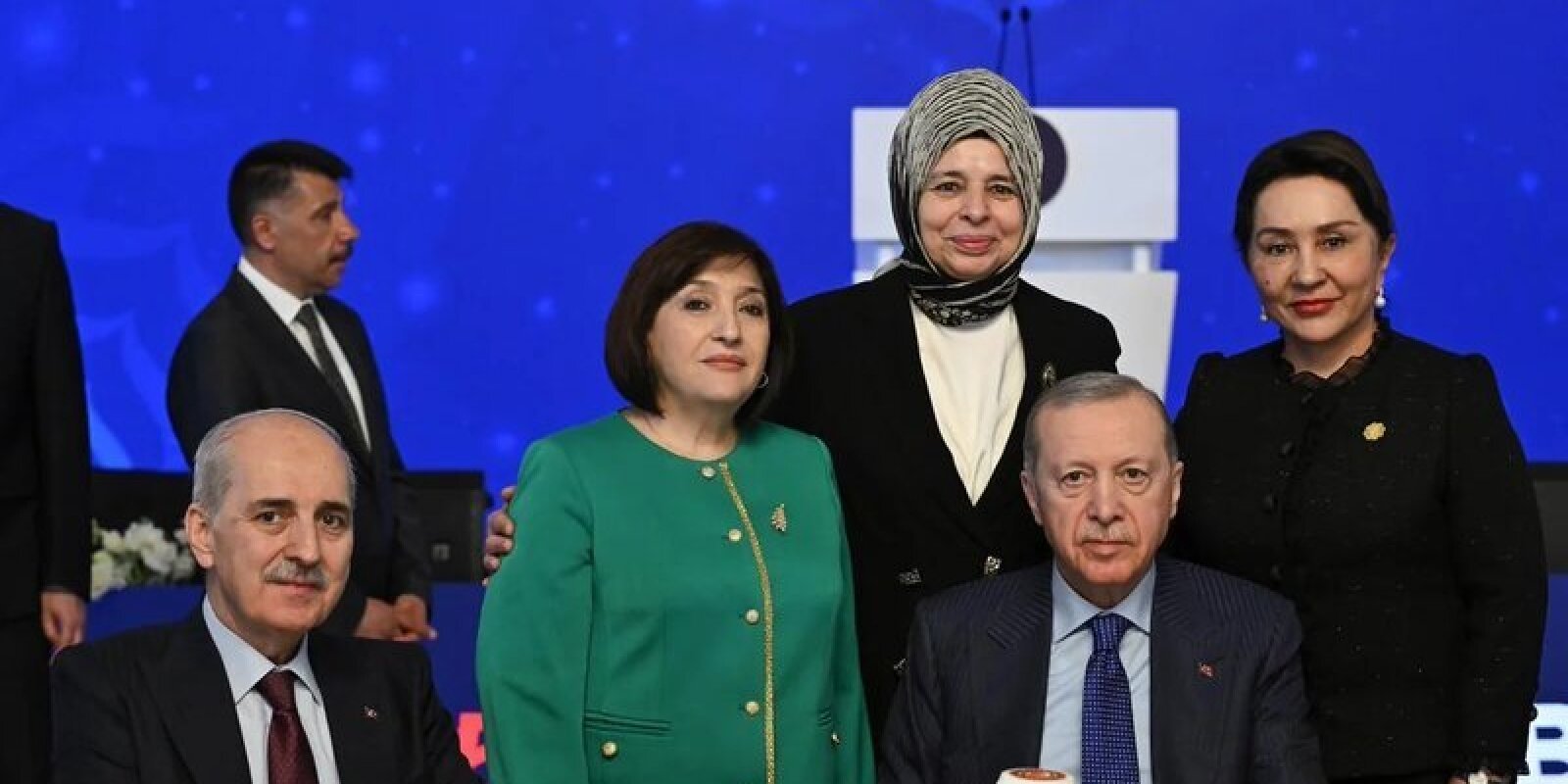 Ərdoğan parlament sədrləri ilə görüşdü